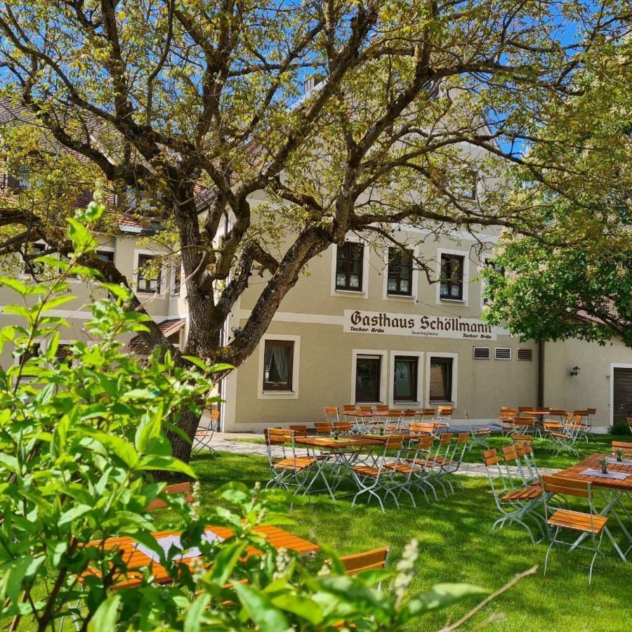 Gasthaus Schoellmann Feuchtwangen Esterno foto