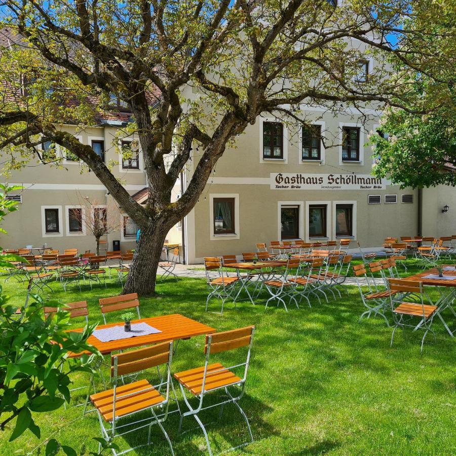 Gasthaus Schoellmann Feuchtwangen Esterno foto
