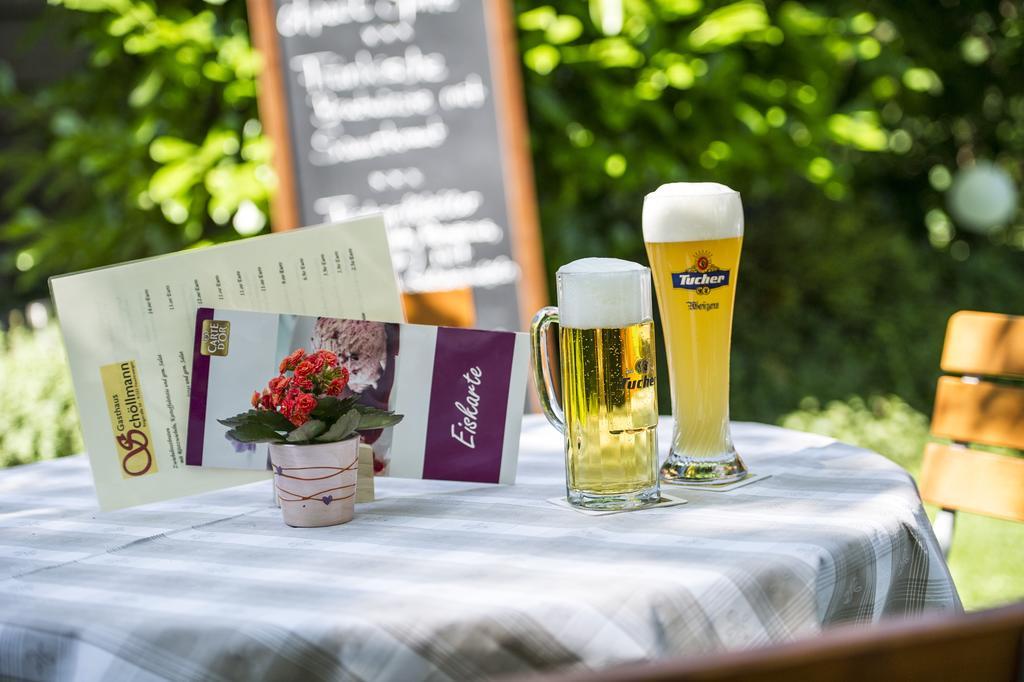 Gasthaus Schoellmann Feuchtwangen Esterno foto