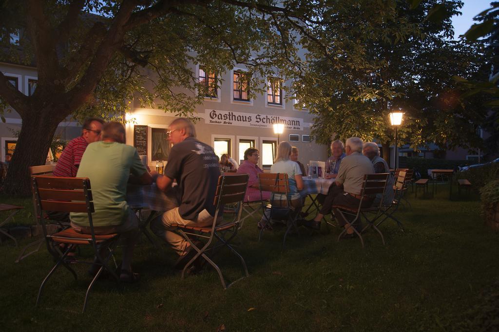Gasthaus Schoellmann Feuchtwangen Esterno foto
