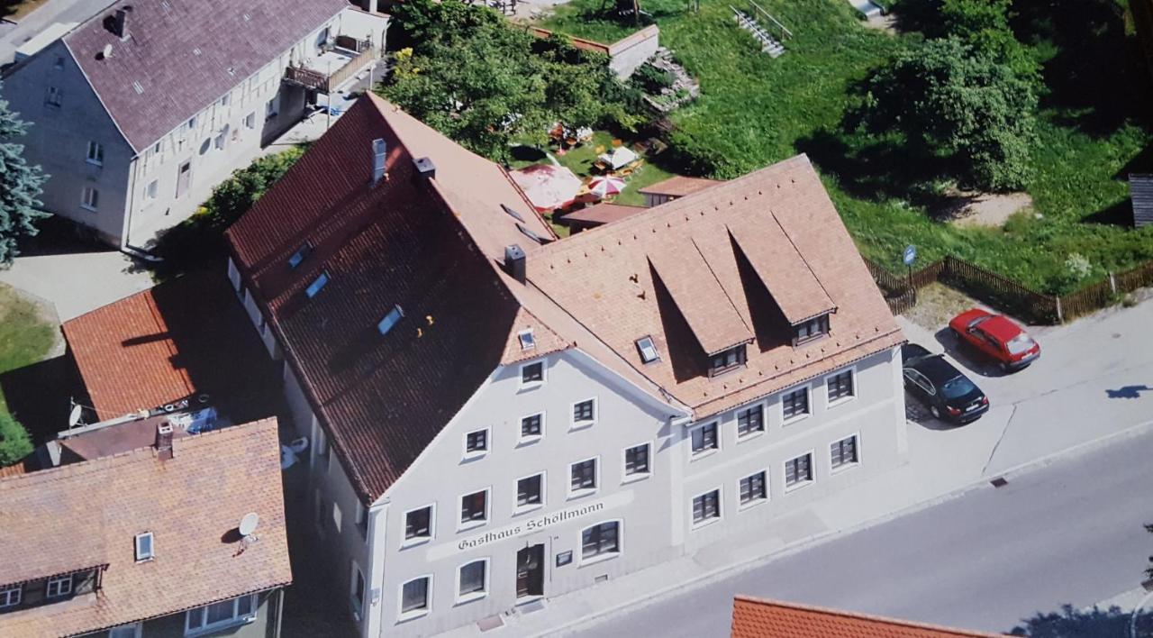 Gasthaus Schoellmann Feuchtwangen Esterno foto